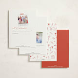 "Bon Vivant" - Fill-in Invitations in Cardinal by Ani Somi - Back of Card Options