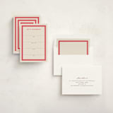 "Montauk" - Fill-in Invitations in Berry by Megan Davis - Assembled