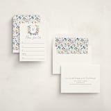 "wildflowers crest" - Fill-in Invitations in Lavender by Cass Loh - Assembled