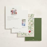 "Wild meadow" - Fill-in Invitations in Elder Flower by Sarah Knight - Back of Card Options