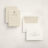 "A Little Shindig" - Fill-in Invitations in Champagne by mo kelley - Assembled