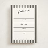 "Vintage Hotel" - Fill-in Invitations in Raven by Morgan Kendall - Front