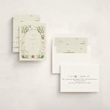 "Easter Village" - Fill-in Invitations in Sand by Hannah Williams - Assembled