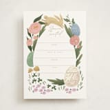 "Garden Eggs" - Fill-in Invitations in Garden by Grae - Front