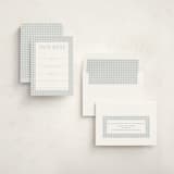 "Charming" - Fill-in Invitations in Sky by Lea Delaveris - Assembled