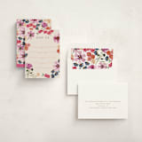 "Wildflowers" - Fill-in Invitations in Peony by Alethea and Ruth - Assembled