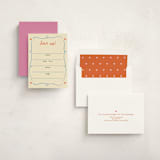 "Cin cin" - Fill-in Invitations in Verona by Stephanie Heinrich Godbout - Assembled