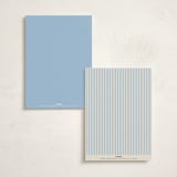 "Bocce" - Fill-in Menus in Lake by Megan Davis - Back of Card Options