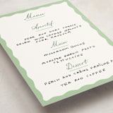 "Augusta" - Fill-in Menus in Clover by Megan Davis - Detail
