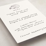 "Oyster Shell" - Fill-in Menus in Eggplant by Cass Loh - Detail