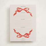 "Gibson" - Fill-in Menus in Candy by Pati Cascino - Front