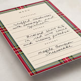 "Highland Holiday" - Fill-in Menus in Classic by Olivia Kanaley Inman - Detail