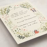 "Easter Village" - Fill-in Menus in Sand by Hannah Williams - Detail