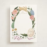 "Garden Eggs" - Fill-in Menus in Garden by Grae - Front