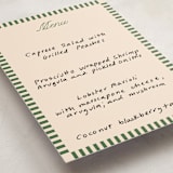 "Veracruz" - Fill-in Menus in Forest by Owl and Toad - Detail