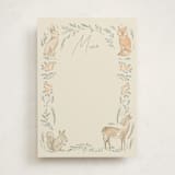 "Vintage woodland" - Fill-in Menus in Ginger by Creo Study - Front
