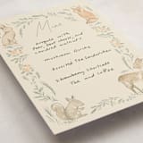 "Vintage woodland" - Fill-in Menus in Ginger by Creo Study - Detail