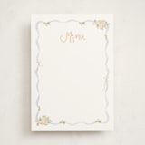 "Cottagecore" - Fill-in Menus in Daphne by Creo Study - Front