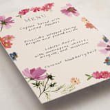 "Wildflowers" - Fill-in Menus in Peony by Alethea and Ruth - Detail