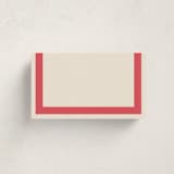 "Montauk" - Fill-in Place Cards in Berry by Megan Davis - Flat Version Available