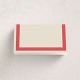 "Montauk" - Fill-in Place Cards in Berry by Megan Davis - Blank Front
