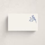 "Dreamy Toile" - Fill-in Place Cards in Blueberry by Teju Reval - Flat Version Available