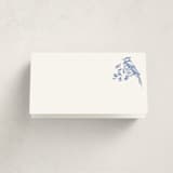 "Dreamy Toile" - Fill-in Place Cards in Blueberry by Teju Reval - Blank Front