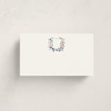 "wildflowers crest" - Fill-in Place Cards in Lavender by Cass Loh - Flat Version Available