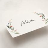 "Botanical" - Fill-in Place Cards in Spring by Elly - Detail