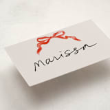 "Gibson" - Fill-in Place Cards in Candy by Pati Cascino - Detail