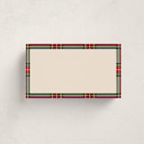 "Highland Holiday" - Fill-in Place Cards in Classic by Olivia Kanaley Inman - Flat Version Available