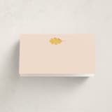 "Single Leaf" - Fill-in Place Cards in Oat by Orasie - Blank Front