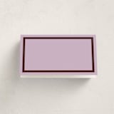 "cotillion" - Fill-in Place Cards in Plum by Megan Davis - Blank Front