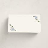 "SweetHearts" - Fill-in Place Cards in Periwinkle by Design Lotus - Blank Front