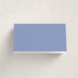 "SweetHearts" - Fill-in Place Cards in Periwinkle by Design Lotus - Folded Back of Card