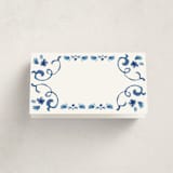 "Amalfi Coast" - Fill-in Place Cards in Cerulean by Jenna Holcomb - Blank Front