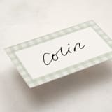 "Charming" - Fill-in Place Cards in Mint by Lea Delaveris - Detail