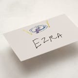 "tablescape drawing" - Fill-in Place Cards in Hydrangea by Cass Loh - Detail