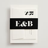 "Make it official" - Belly Bands in Panda by Lea Delaveris - Front