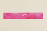 "Skyline - Washington DC" - Belly Bands in Magenta by Laura Condouris - Assembled with Invitation