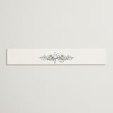 "Forget Me Nots" - Belly Bands in Violet by Jenna Holcomb - Assembled with Invitation