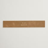 "Rustic Union" - Belly Bands in Sunset by Michelle Taylor - Assembled with Invitation