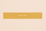 "The Happy Couple" - Belly Bands in Tangerine by R studio - Assembled with Invitation