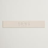 "Soft Arch" - Belly Bands in Sage by Erica Krystek - Assembled with Invitation