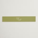 "rory" - Belly Bands in Olive by Ellen Schlegelmilch - Detail