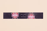 "Enchanting Plum" - Belly Bands in Deep Plum by Phrosné Barwood - Assembled with Invitation