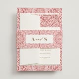 "AMAYA" - Belly Bands in Blush by Kanika Mathur - Front