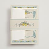 "Amalfi Coast Wedding" - Belly Bands in Aqua by Chris Griffith - Front