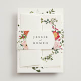 "Forest Flowers" - Belly Bands in Tropical by Susan Moyal - Front