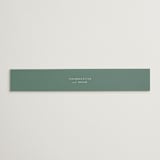 "Cascading Vine" - Belly Bands in Mist by Design Lotus - Assembled with Invitation